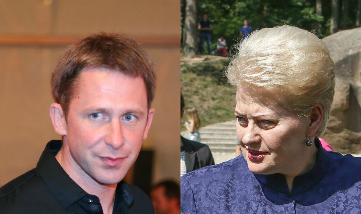 Egidijus Dragūnas ir Dalia Grybauskaitė