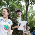 Young people in Vilnius and Klaipeda joined climate change protests