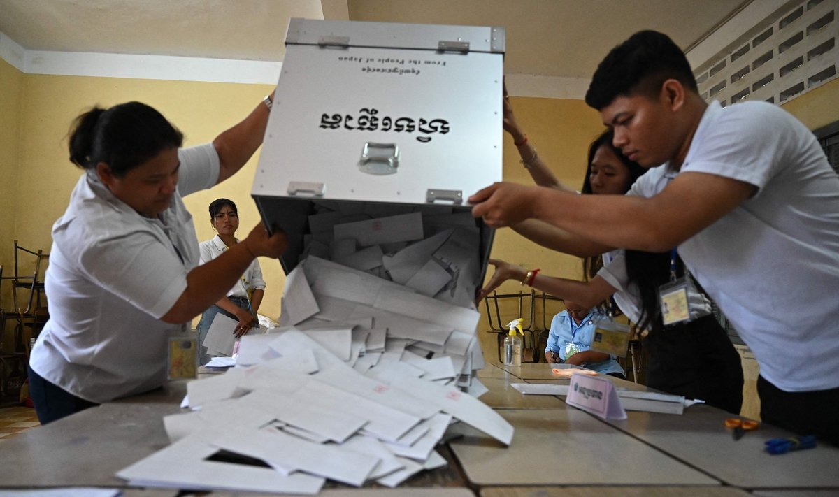 Rinkimai Kambodžoje