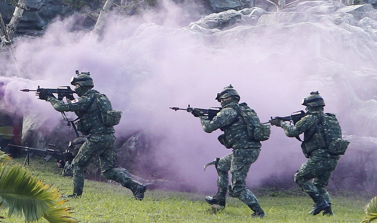 Taivano specialiųjų pajėgų kariai