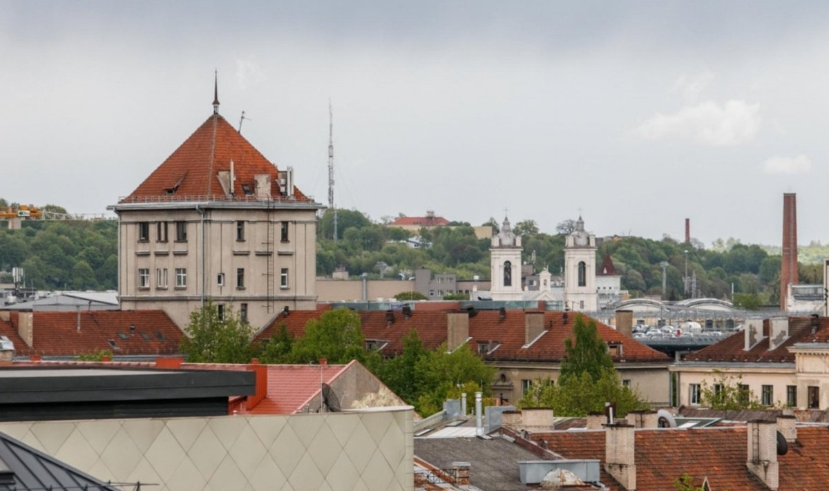 Kaunas nuo miesto savivaldybės stogo