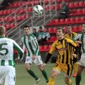 Vilniaus „Žalgirio“ futbolininkai iškovojo pirmą pergalę A lygoje