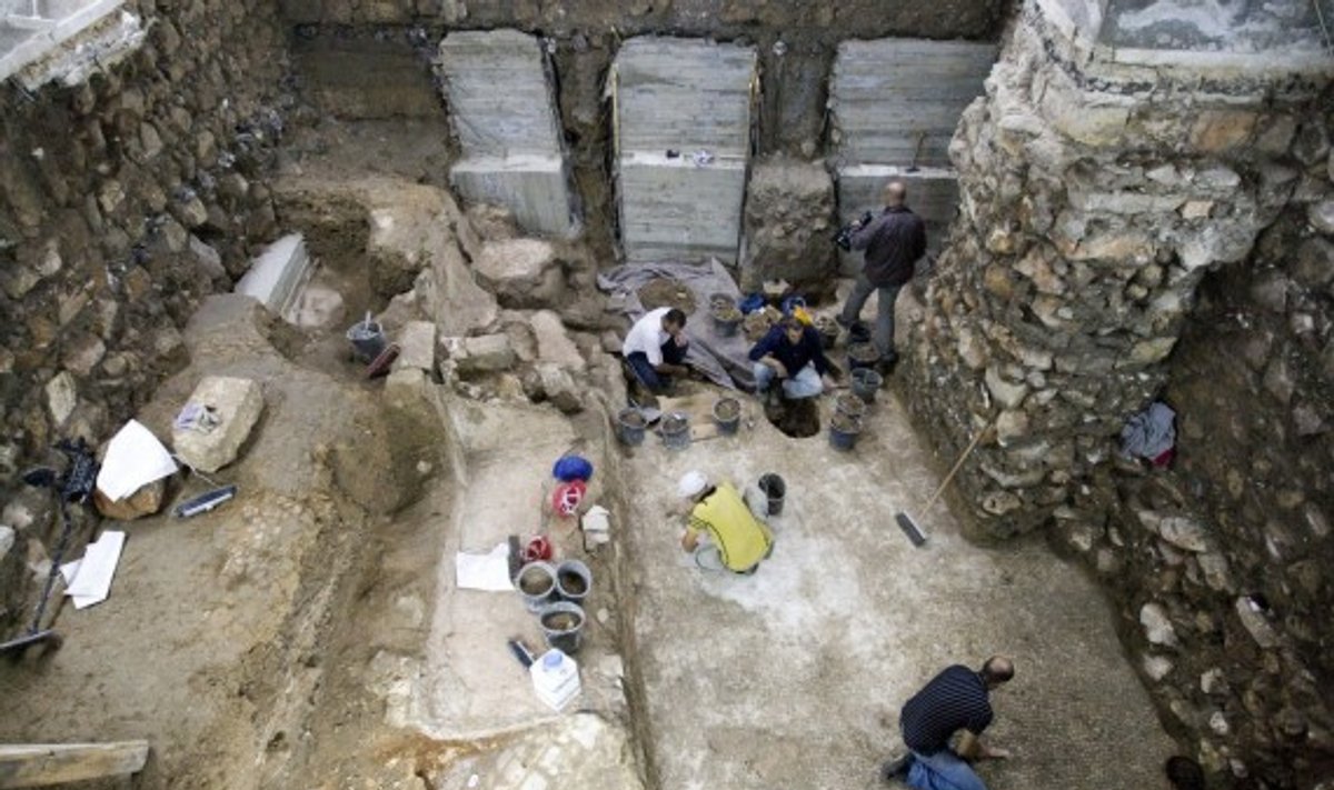Jeruzalėje rasta senovės romėnų karių pirtis - Delfi mokslas