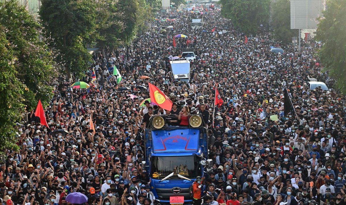 Antivyriausybiniai protestai Tailande