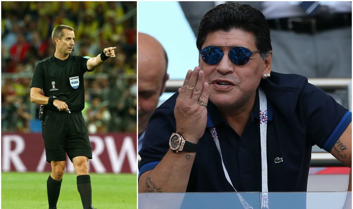 Markas Geigeris, Diego Maradona