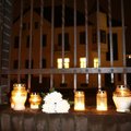 Vilniuje žuvusieji Rygoje pagerbti žvakutėmis