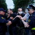 В Грузии прошла акция протеста против результатов выборов президента
