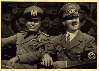 Musolinis ir Hitleris