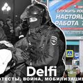 Эфир Delfi: обмен пленными, протесты в России, мобилизация, реакция Запада