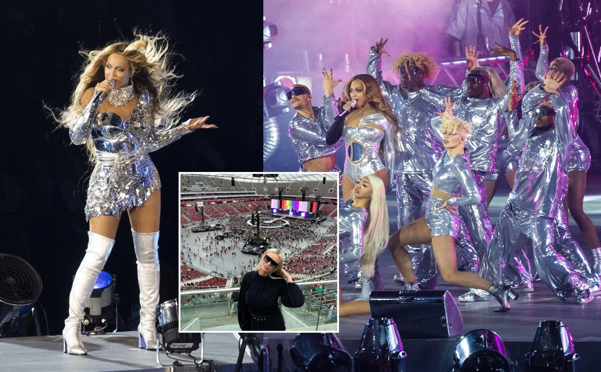 Mia, która na występ Beyoncé w Warszawie przyjechała ze swoim kochankiem, była niemile zaskoczona: trudno było zostać do końca, musiała wyjść