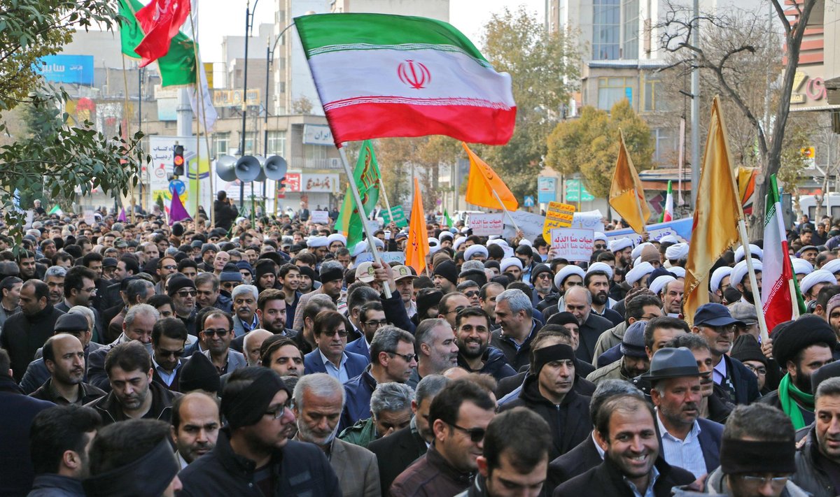 Protestai Irane