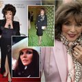 90-metė Holivudo ikona Joan Collins tikina niekada nesinaudojusi plastikos chirurgų paslaugomis: operacijos – neišvaizdžių moterų kerštas