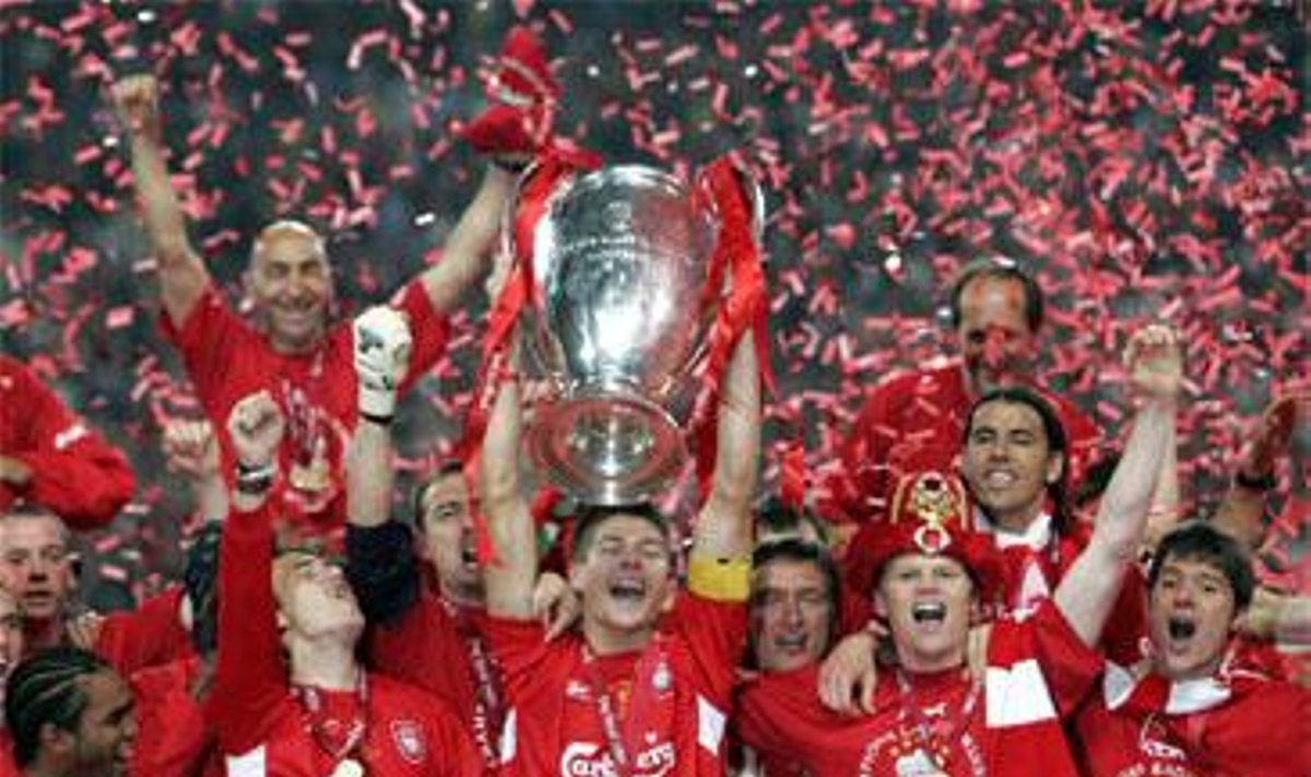 "FC Liverpool" - Čempionų lygos nugalėtojai