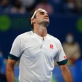 Nesėkmė prieš gruziną pakeitė artimiausius Federerio planus