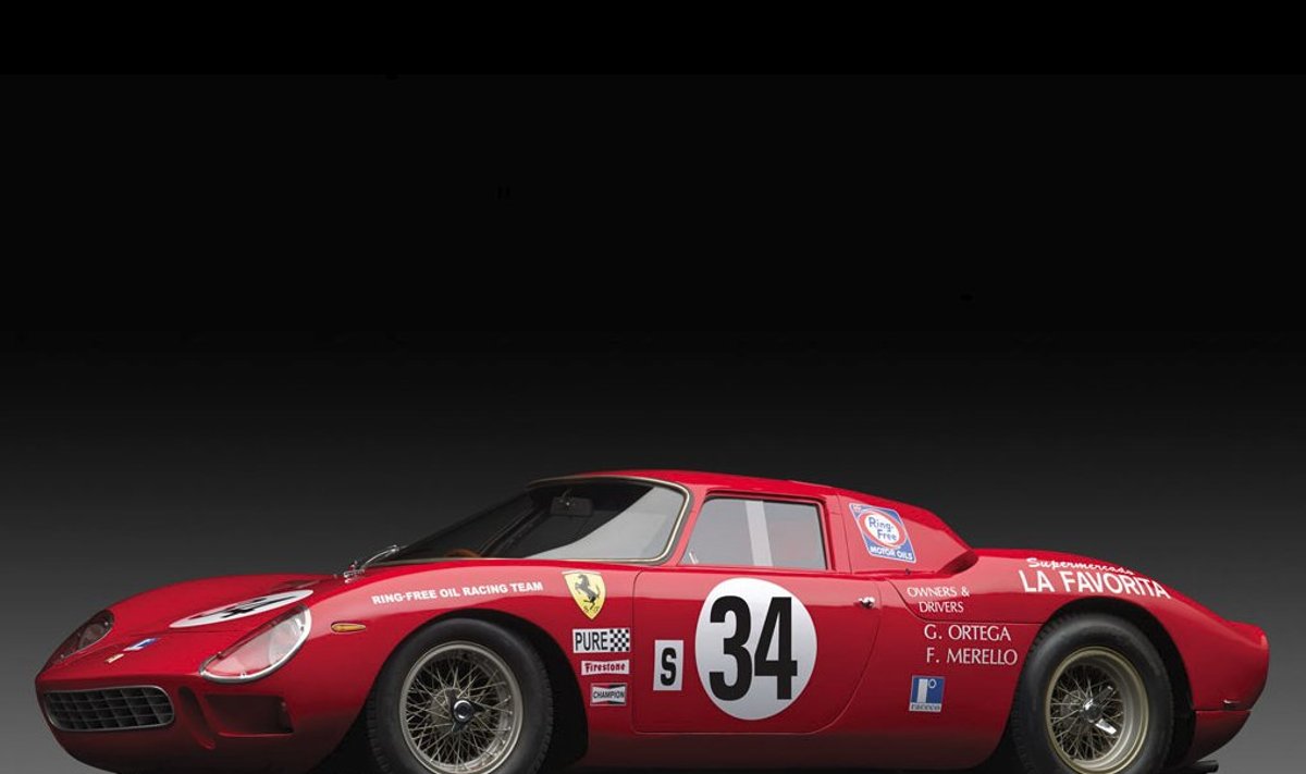 Aukcione parduotas Ferrari 250 LM