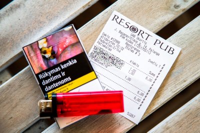 Cigarečių kaina Palangoje, "Resort Pub"