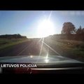 Напряженная гонка в Вильнюсском районе: нетрезвый водитель пытался скрыться от полиции