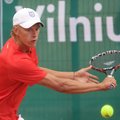 L. Mugevičiaus ir ruso pergalė teniso turnyro Estijoje dvejetų varžybų starte