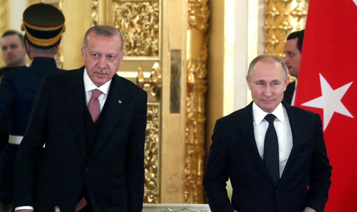 Vladimiras Putinas, Recepas Tayyipas Erdoganas