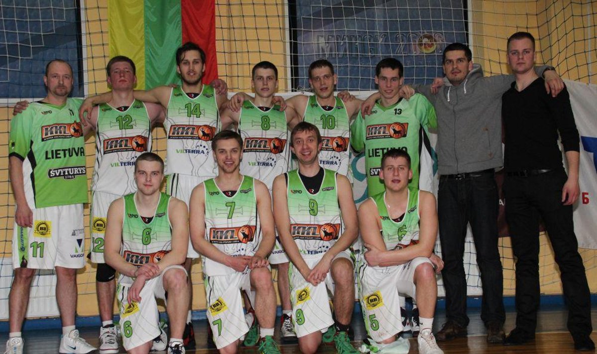 Kauno mėgėjų krepšinio lygos rinktinė Minske
