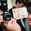 Susipažinkite: naujasis 50 eurų banknotas