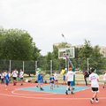 Vilniuje duris atvėrė moderniausia krepšinio aikštelė