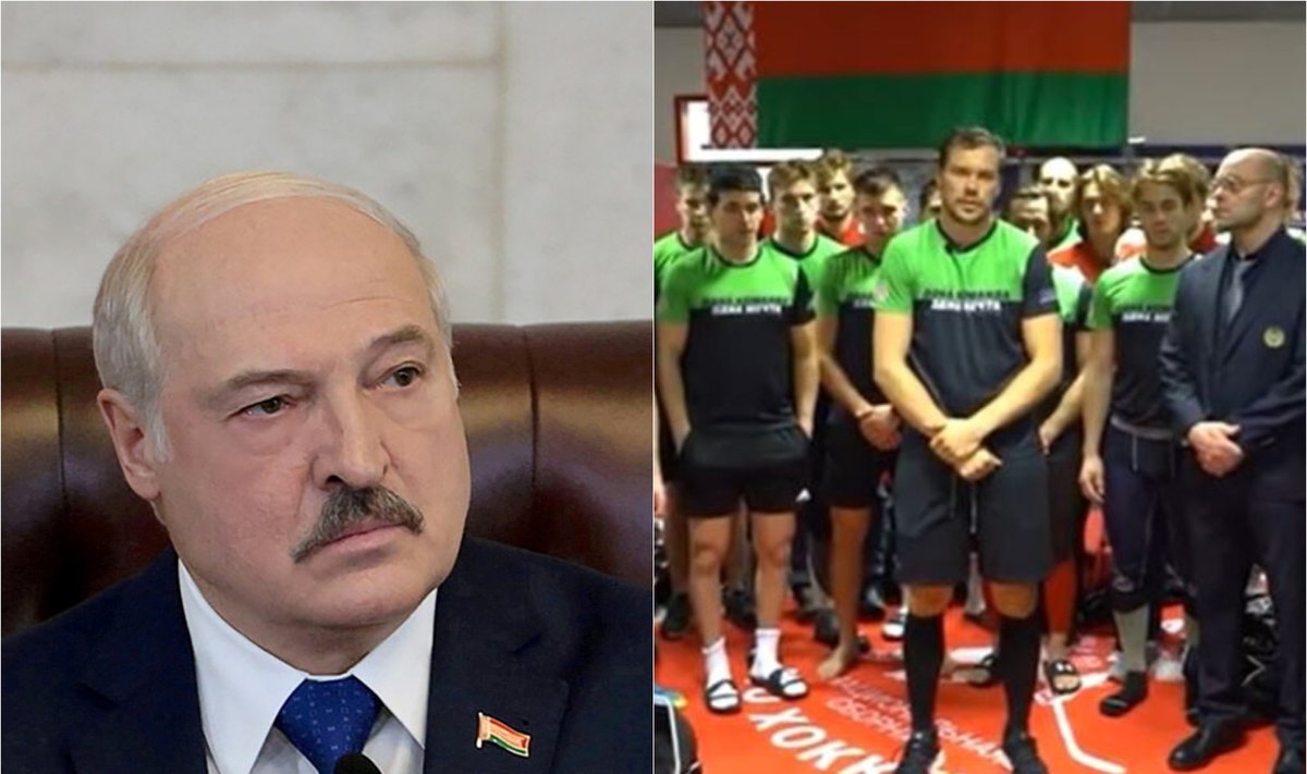 Aliaksandras Lukašenka, Baltarusijos ledo ritulio komanda