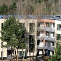 Ant stogo esanti saulės jėgainė daugiabučio gyventojams leidžia sutaupyti