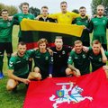 Anglijos miestelyje įkurta futbolo komanda užsieniečius supažindina su lietuvių kultūra