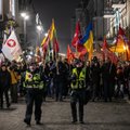 В Вильнюсе состоялось "факельное" шествие с лозунгами против мигрантов и за "литовскую Литву"