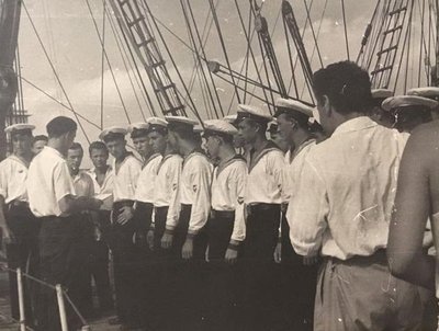 Nuotrauka iš jūrų kapitono P. Korneliuko archyvo