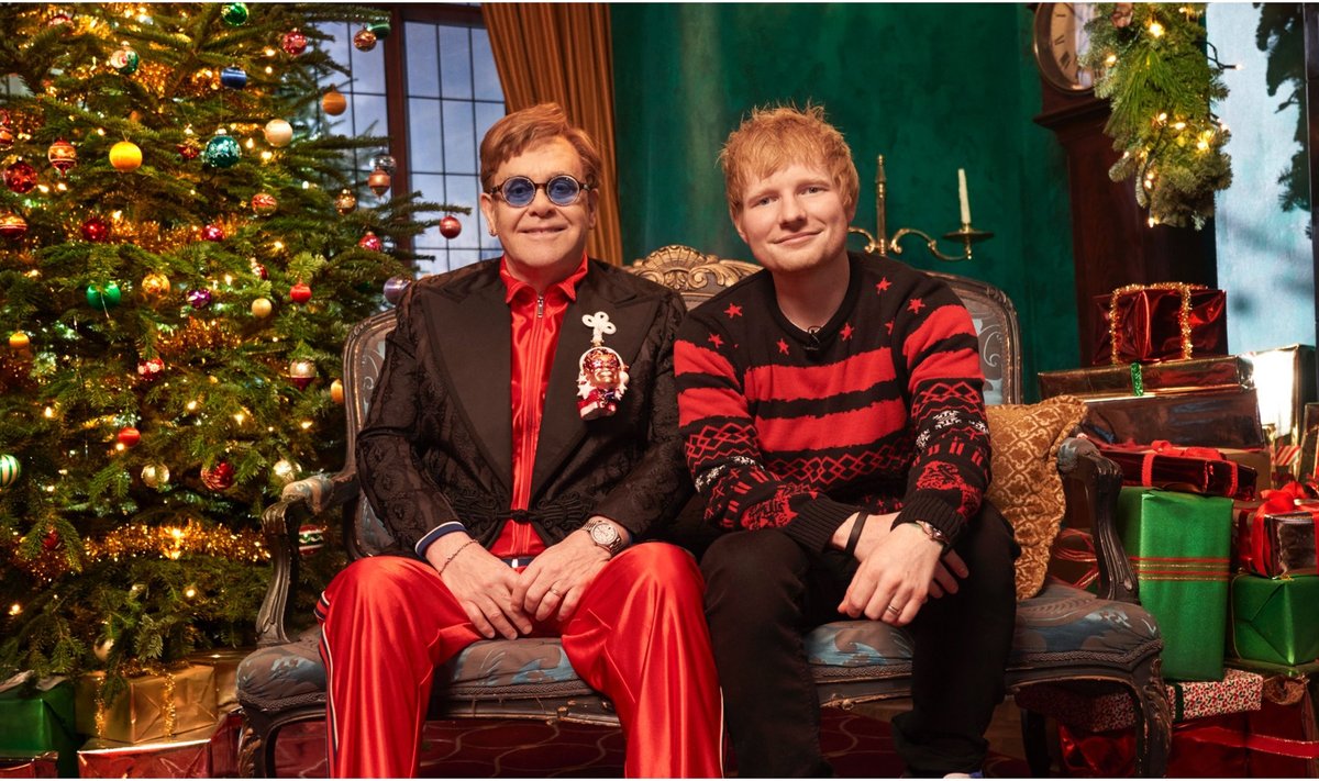 Edas Sheeranas ir Eltonas Johnas /Foto: Zakary Walters