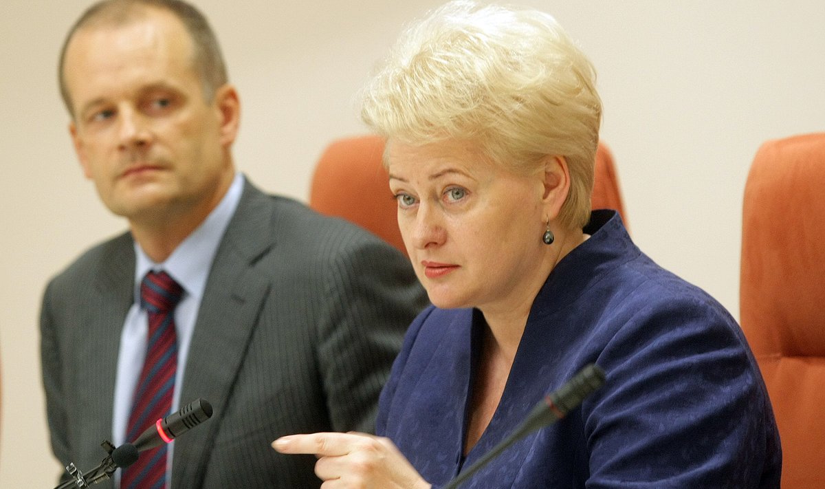 Giedrius Viliūnas, Dalia Grybauskaitė