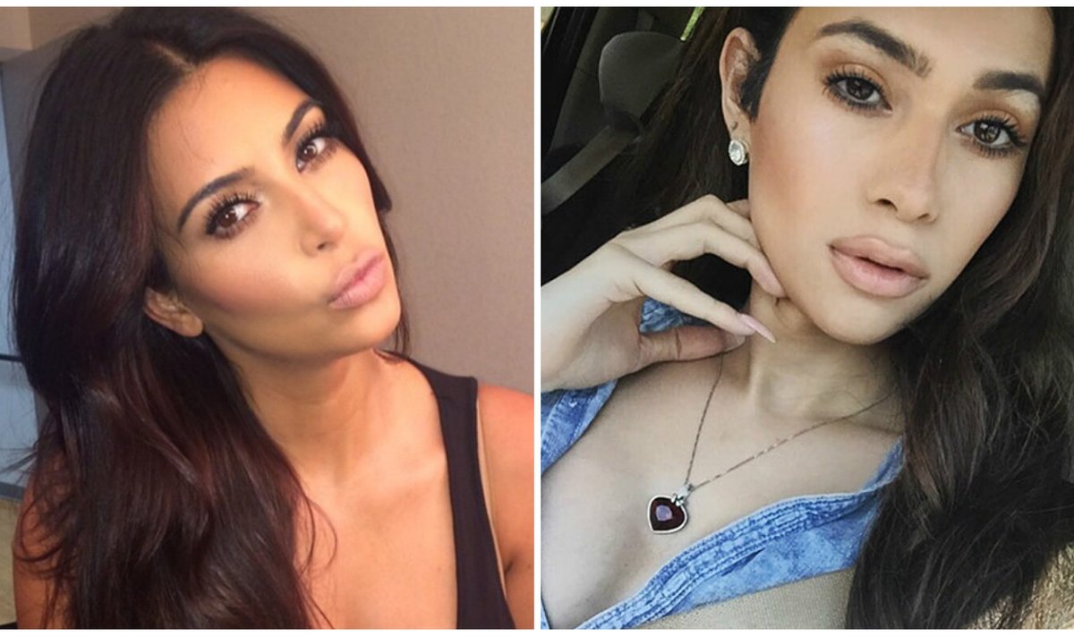 Kim Kardashian ir Madison Montag - išties panašios