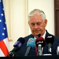 R. Tillersonas atvyko netikėto vizito į Kabulą