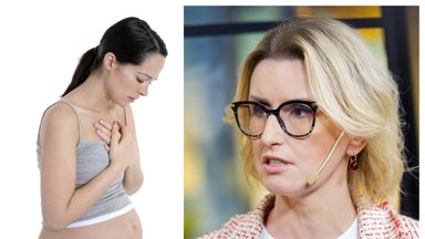 Vaida Kurpienė apie nėštumo metu kankinantį rėmenį – jei jaučiate bent vieną iš šių 5 simptomų, kreipkitės į gydytoją