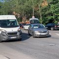 Didelės spūstys Vilniuje: avarija paralyžiavo Geležinio Vilko gatvę