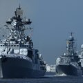 Rusijos laivynas pradeda savaitę truksiančias pratybas