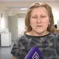 Per protestą Sankt Peterburge policininko pargriauta moteris vėl hospitalizuota, būklė smarkiai pablogėjo