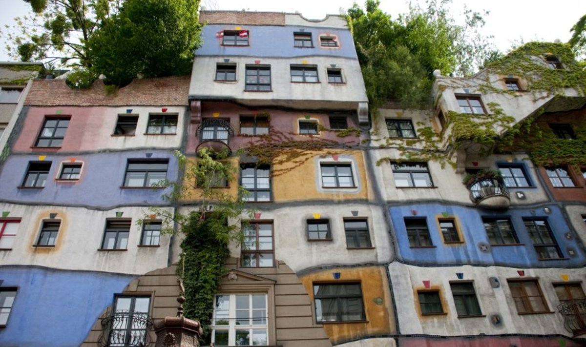 Friedensreicho Hundertwasserio namas Vienoje, Austrijoje