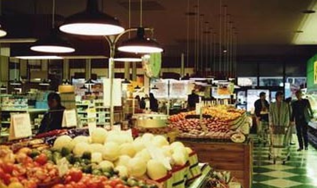Daržovių parduotuvė, supermarket