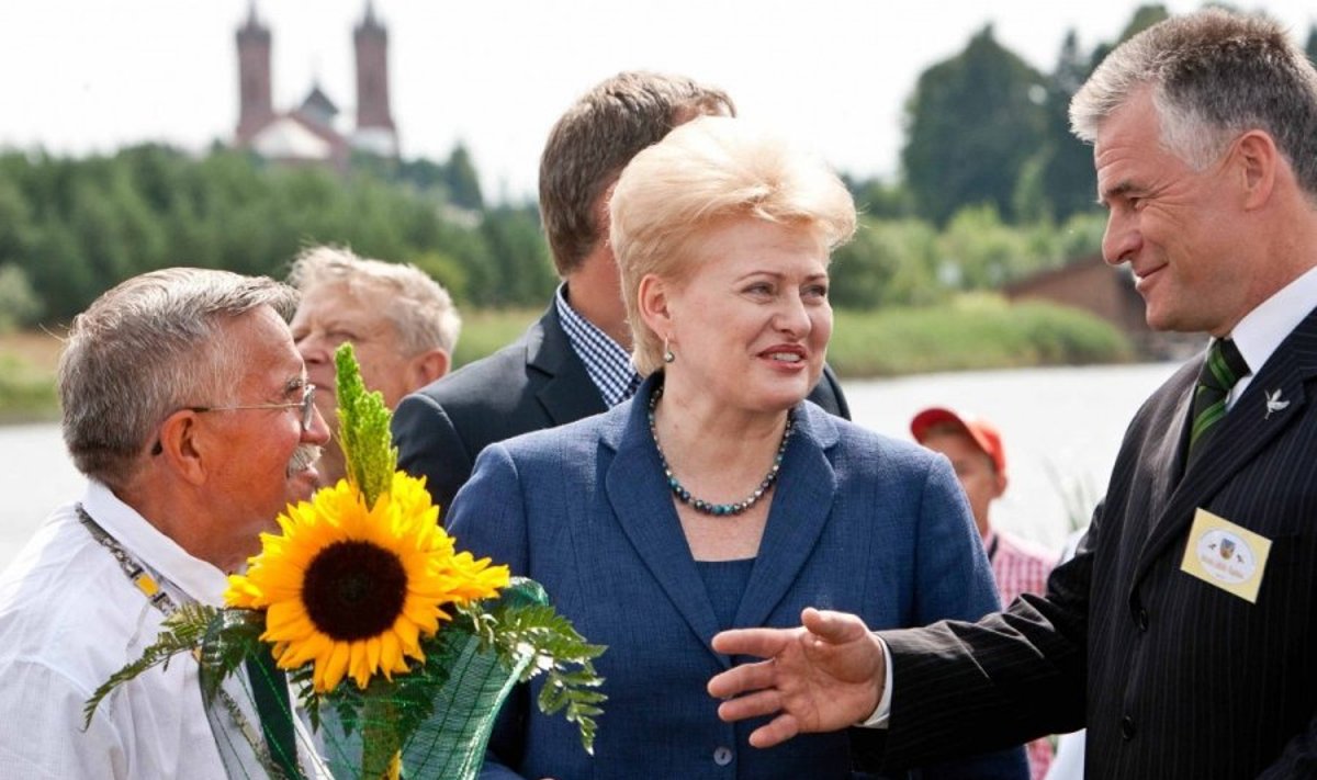 Dalia Grybauskaitė ir Jonas Jarutis