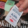 В Вильнюсе с прилавков сметают бумажные билеты