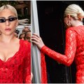 Šokiruoti mėgstanti Lady Gaga grįžo: akį traukė permatoma suknelė ir įspūdingi aukštakulniai