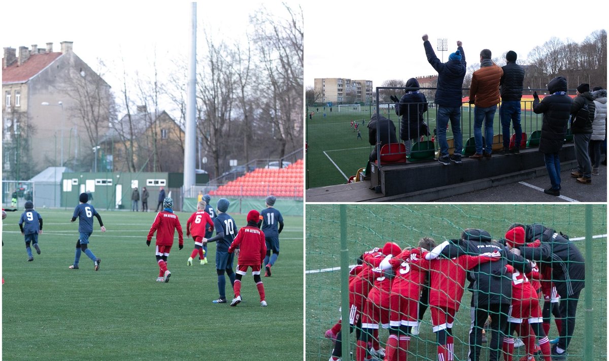 Vilniuje vyksta vaikų futbolo turnyras "Ateitis Cup”