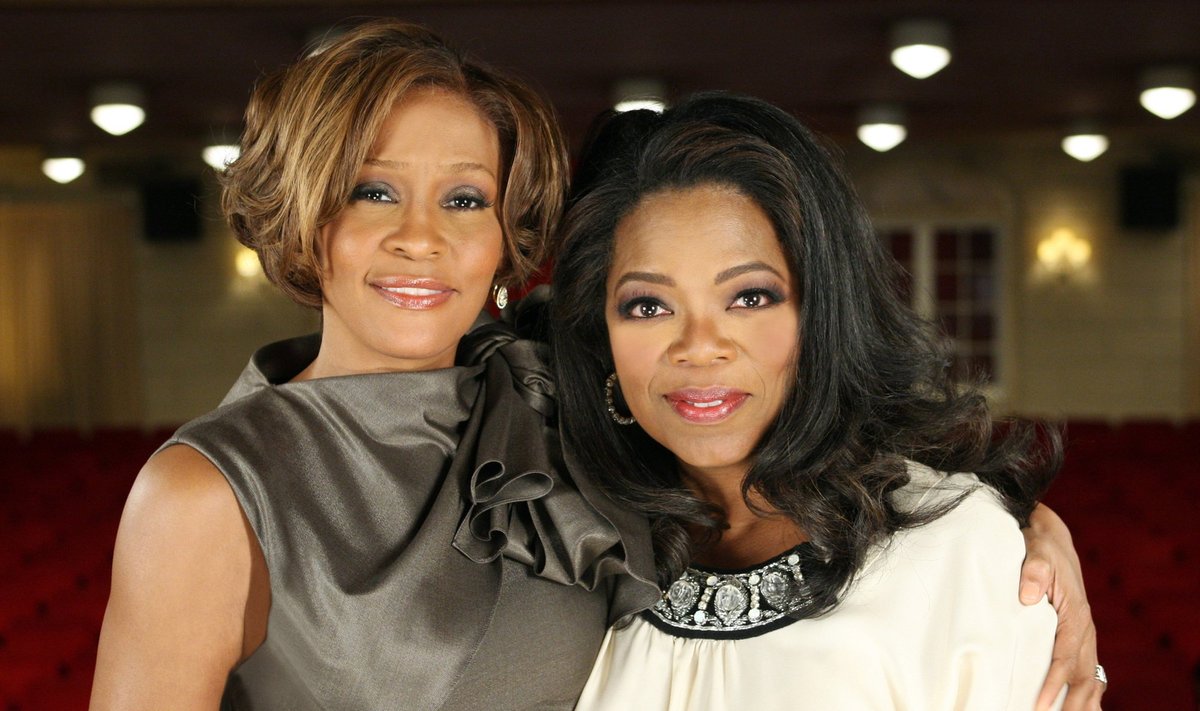 Whitney Houston ir Oprah Winfrey