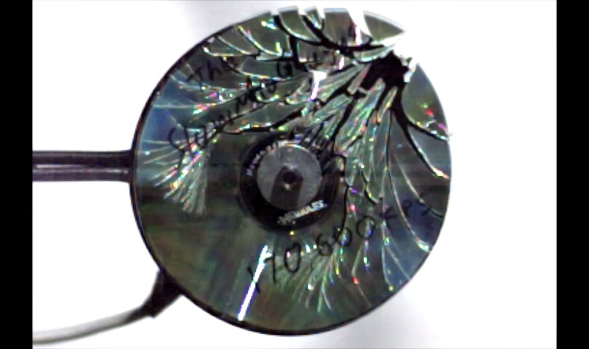 Kompaktinio disko skilimas