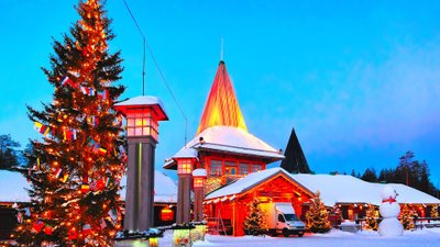 Kalėdų Senelio būstinė Laplandijoje