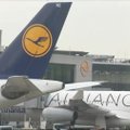 „Lufthansa“ streiką pirmadienį pajuto 113 tūkst. keleivių
