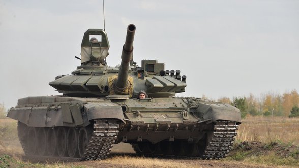 Russian tank destroyed in Ukraine will be displayed in Vilnius